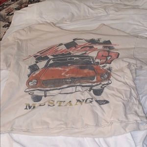 Cropped vintage shirt